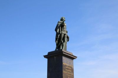 The statue of King Gustav III